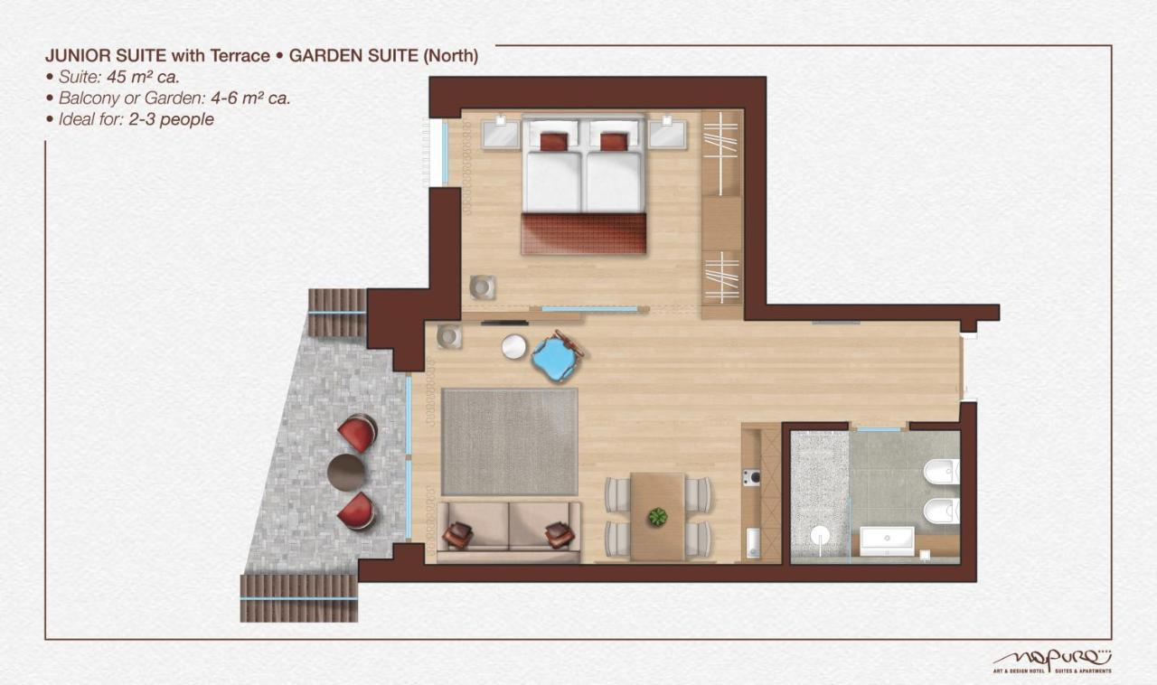 Art & Design Hotel Napura Terlano Dış mekan fotoğraf