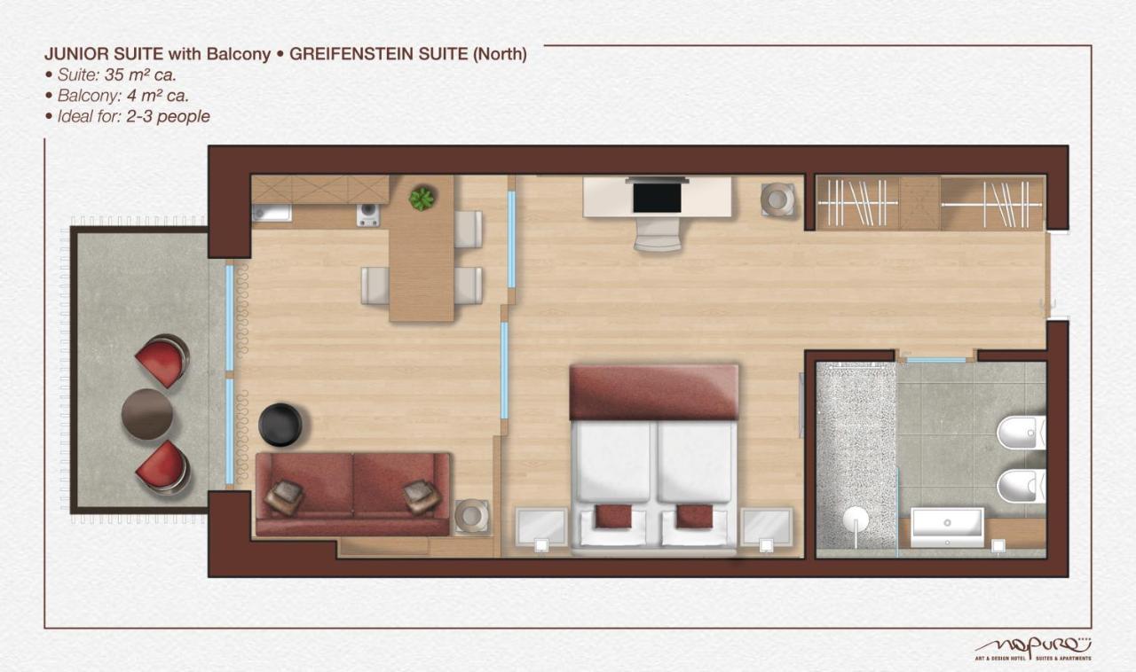 Art & Design Hotel Napura Terlano Dış mekan fotoğraf
